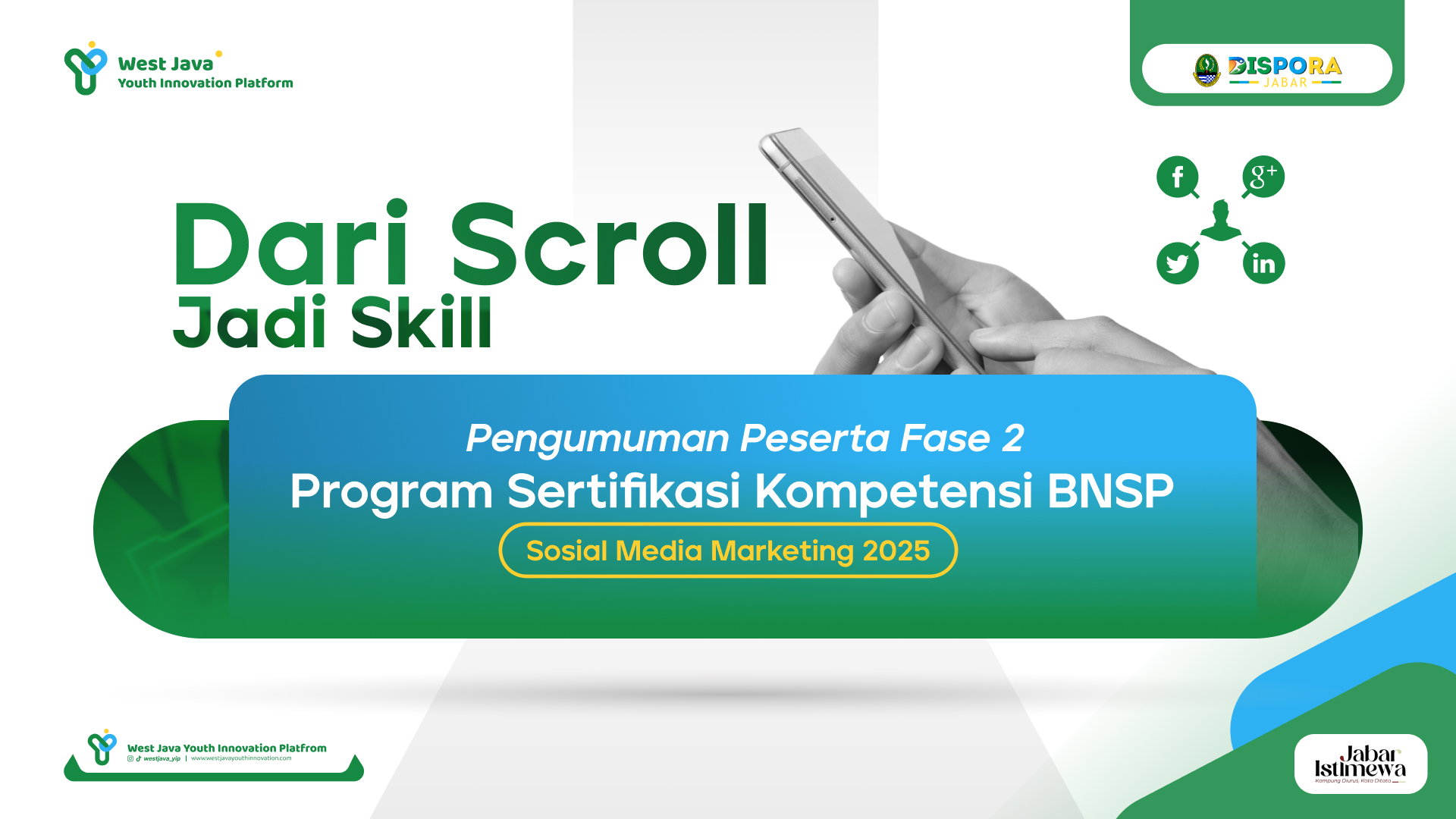 PENGUMUMAN PESERTA FASE 2 PROGRAM SERTIFIKASI BNSP SOSIAL MEDIA MARKETING 2025!